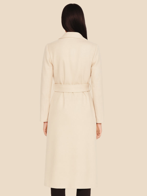 Cappotto Doppiopetto in Lana Classico per Donna-Women's Coat-Marcavelli-Marcavelli