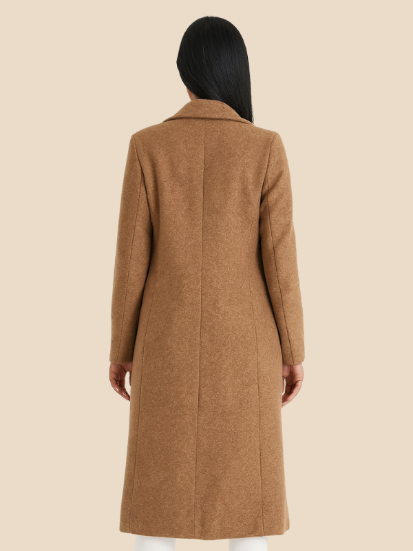 Elegante Giacca da Donna in Feltro-Women's Coat-Marcavelli-Marcavelli
